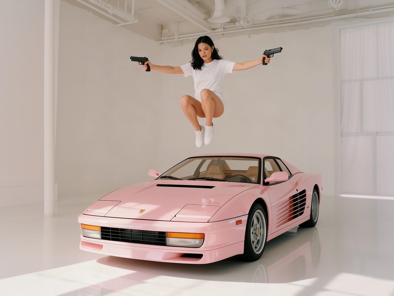 CHARACTER POSES workflow output example